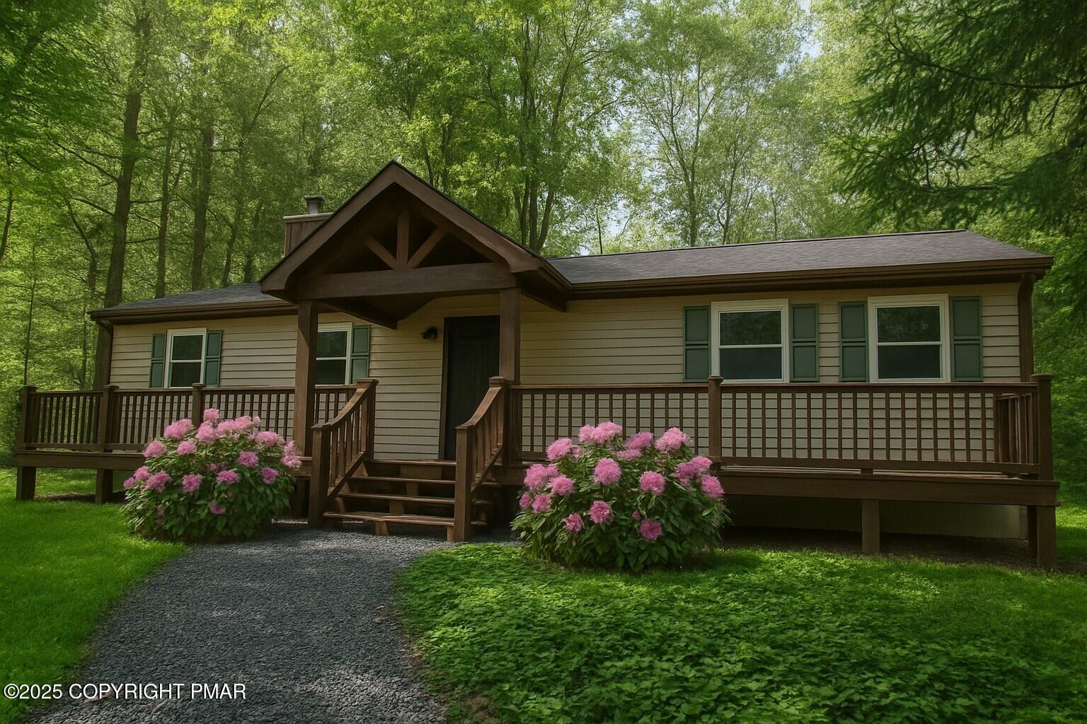 Image 2: Serene Woodland Ranch House
