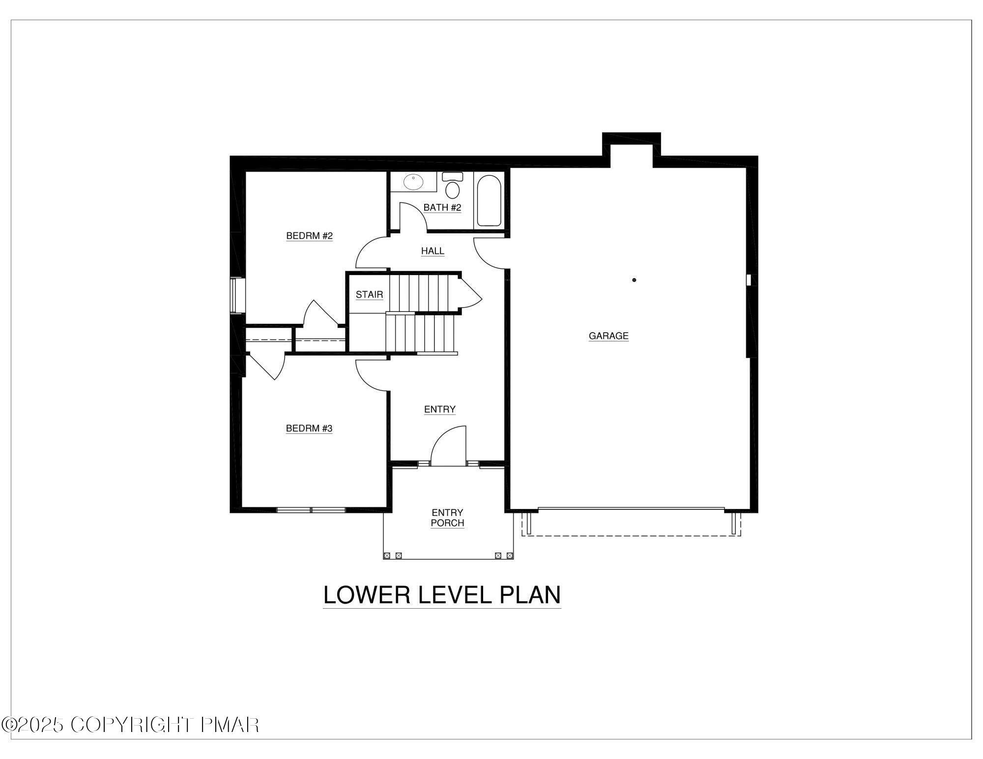Image 3: Lower Level Floor Plan