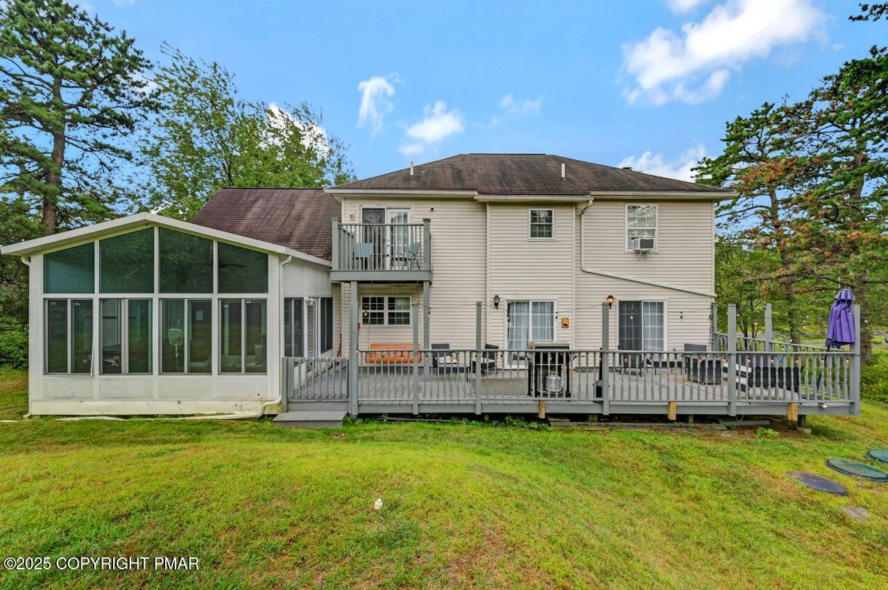 Image 1: Rear side of home