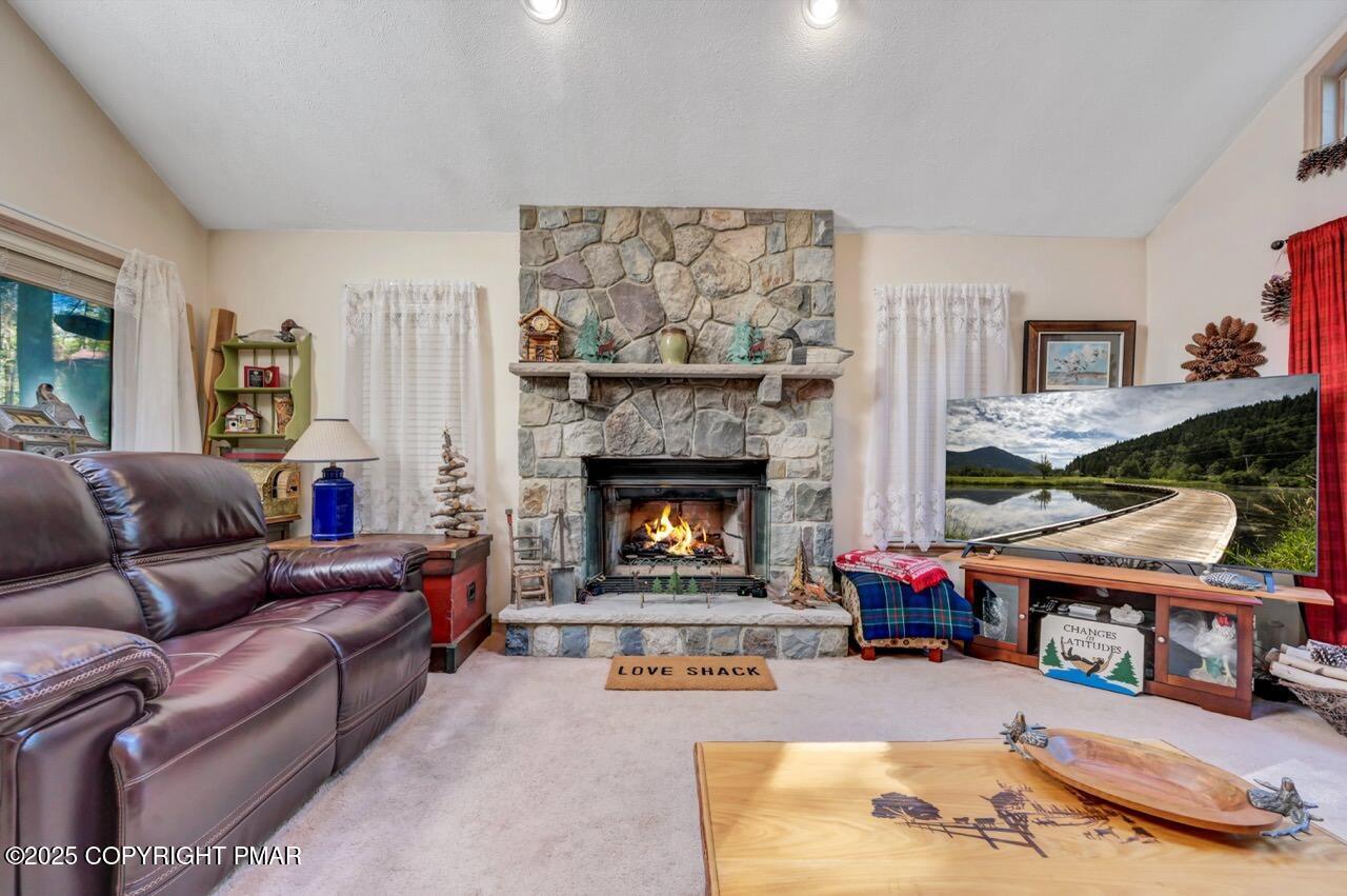 Image 4: Wood Burning Fireplace