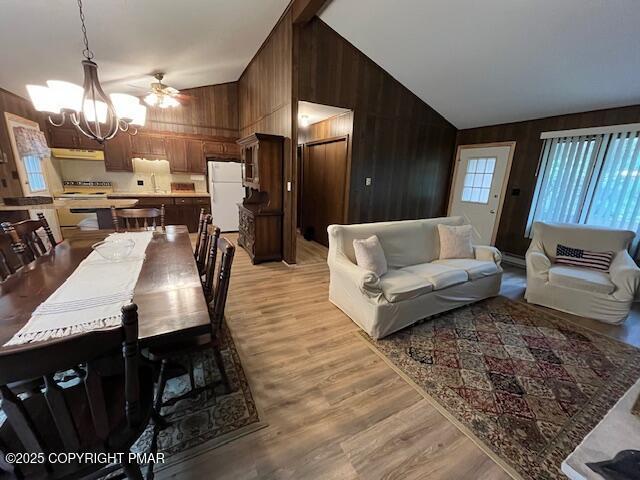 Image 4: Open Floor Plan with Cathedral Ceilings