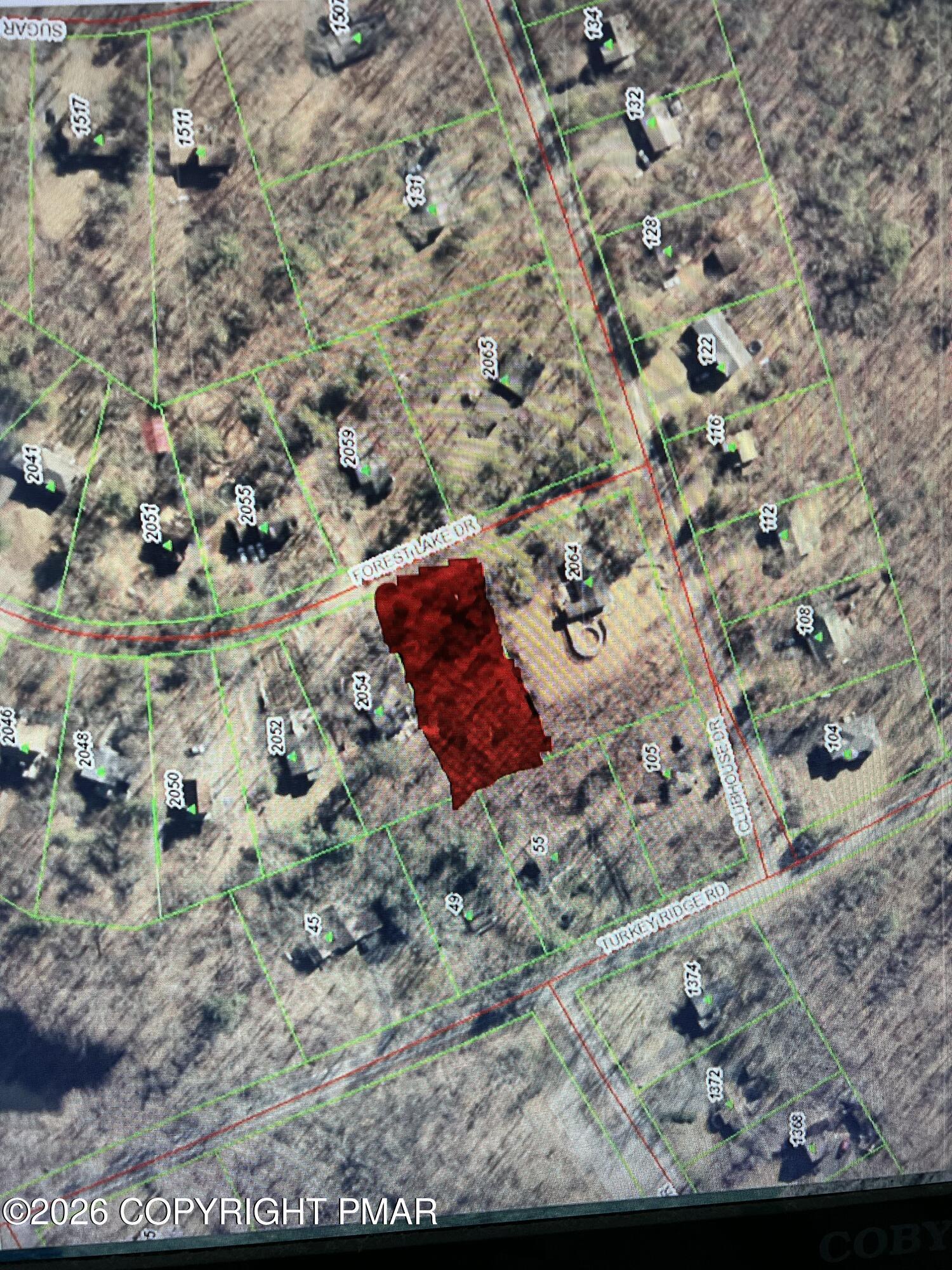 Image 1: Forest Lake Lot 46 E Stroudsburg PA Map