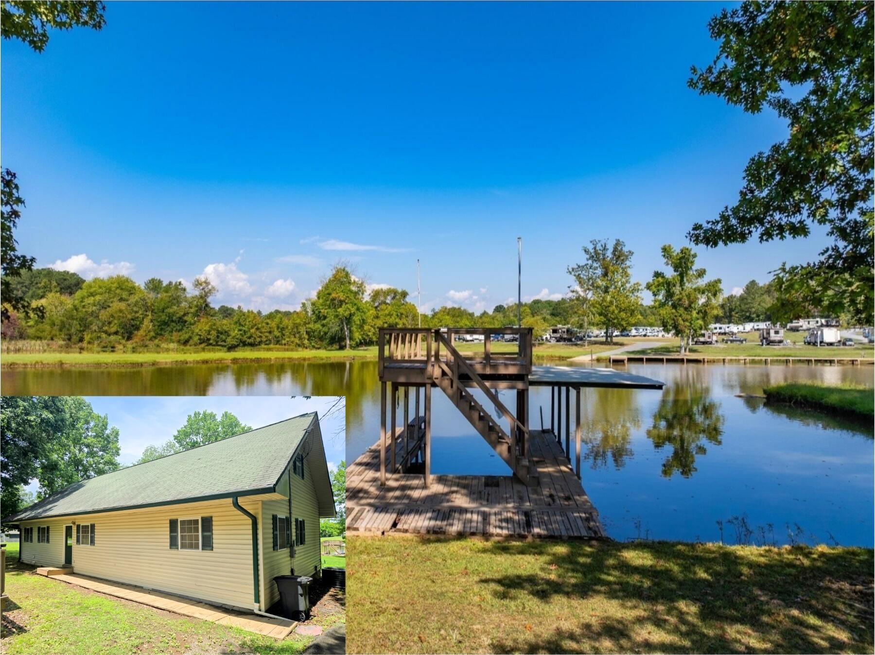 Image 1: Front of house & Boat house