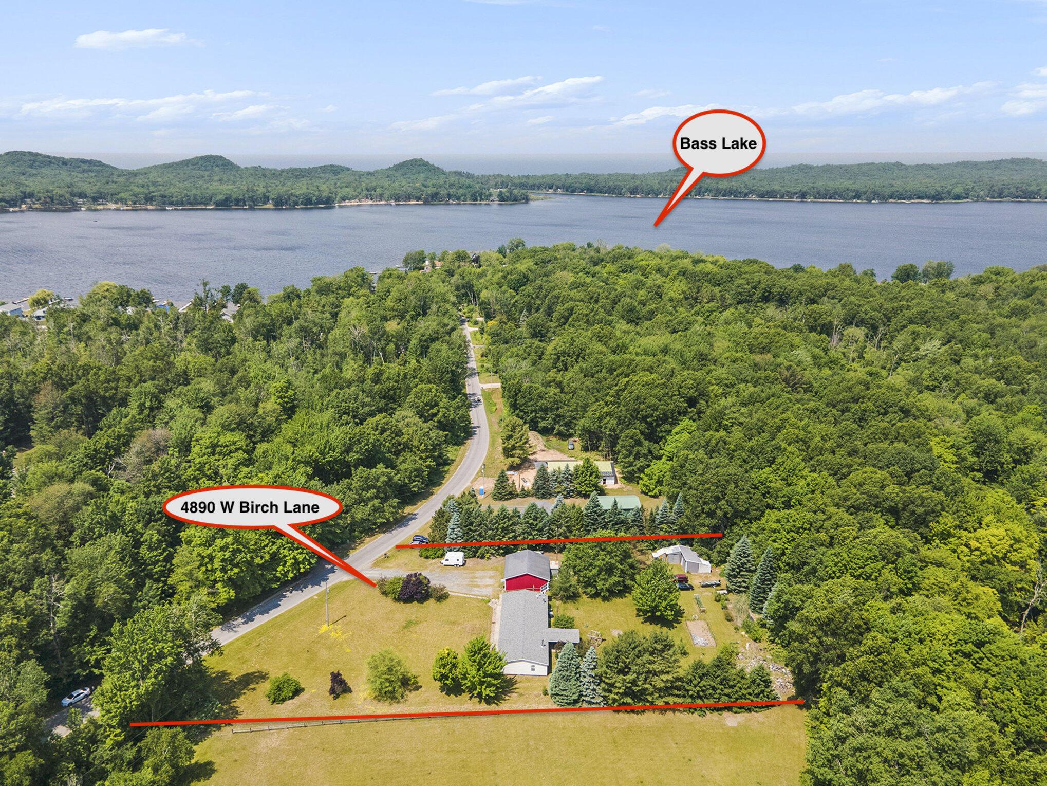 Image 1: 4890 Birch lane Aeriel 2