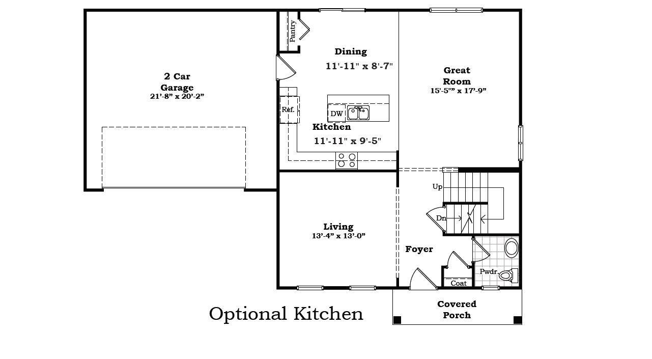 Image 3: Optional Kitchen Layout