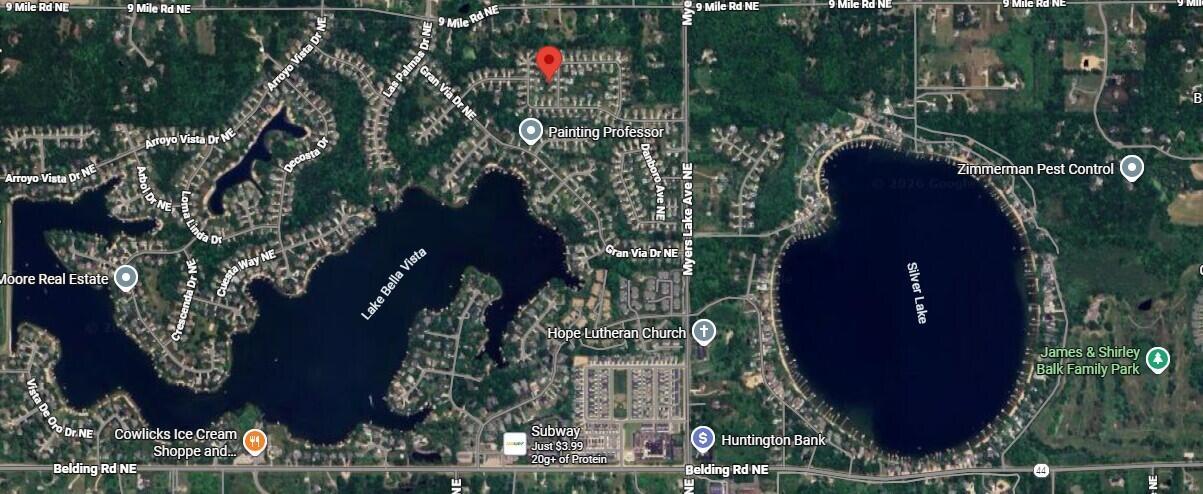 Image 3: Aerial of Lake Bella Vista and Silver La