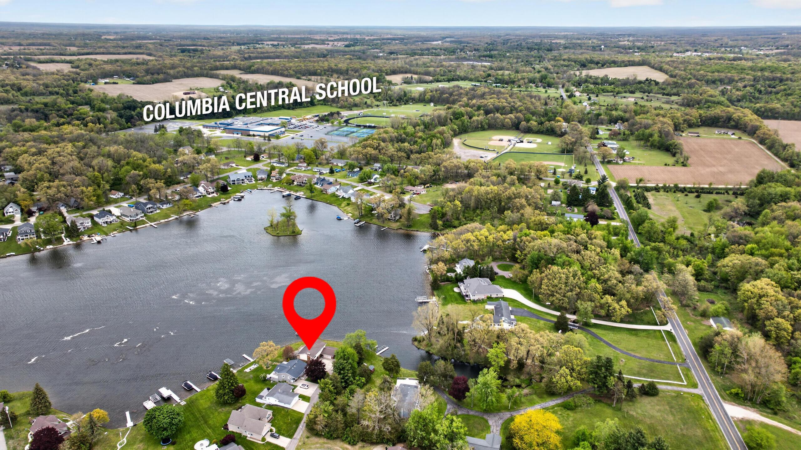Image 2: 332 Riviera Dr Brooklyn MI (Aerials) - 3