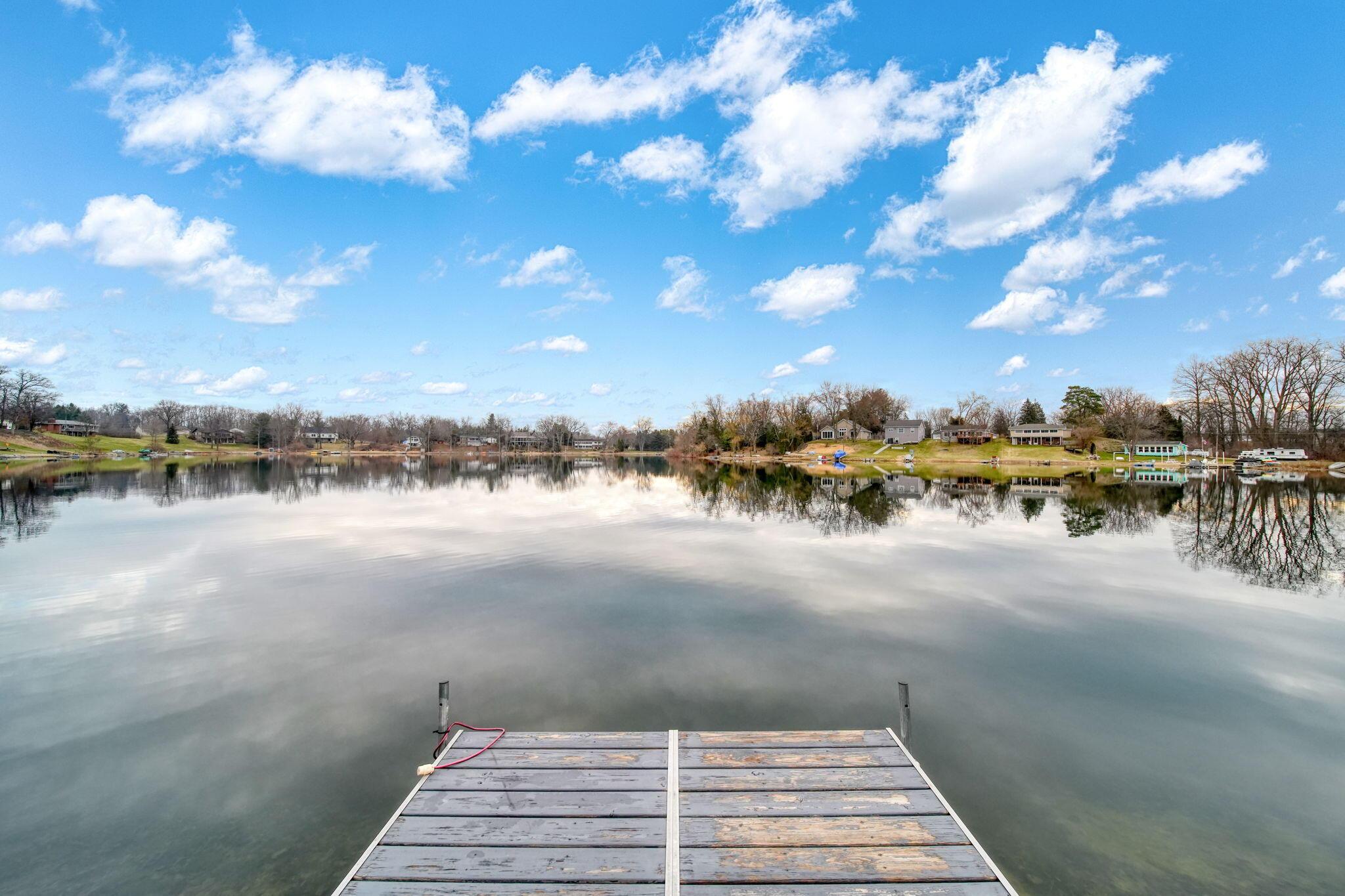 Image 2: white-lake-dock-view-mi.jpg