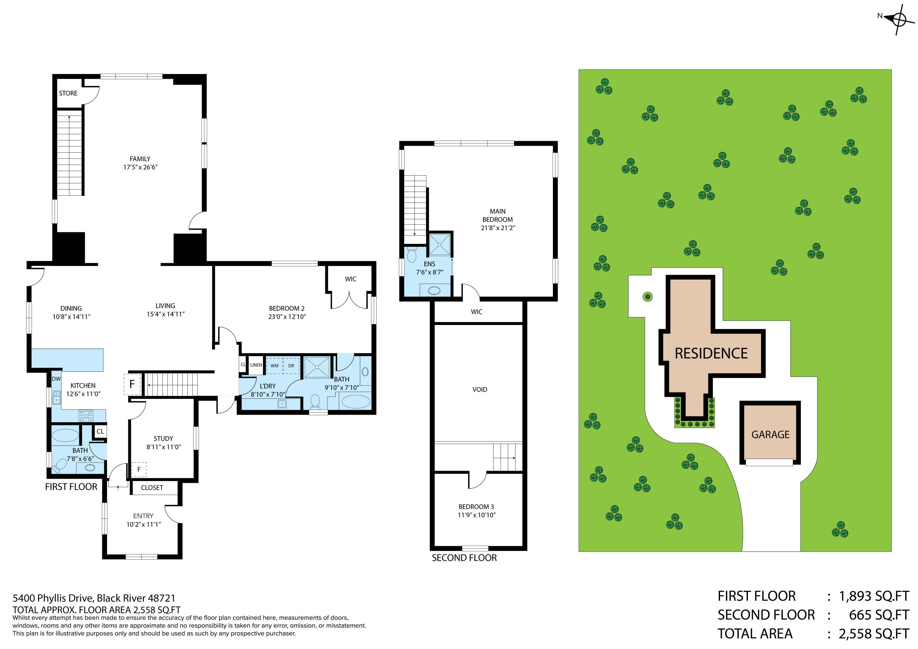 Image 2: 5400_phyllis_drive_black_river_48721