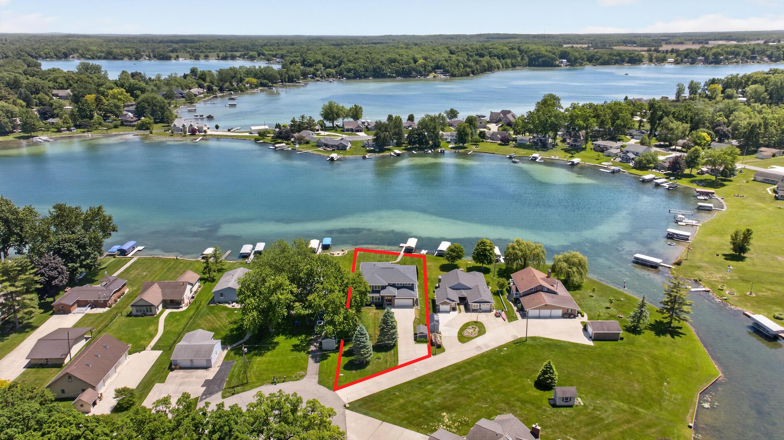 Image 2: 260 Pinehill Lake Dr Horton MI (Aerials)