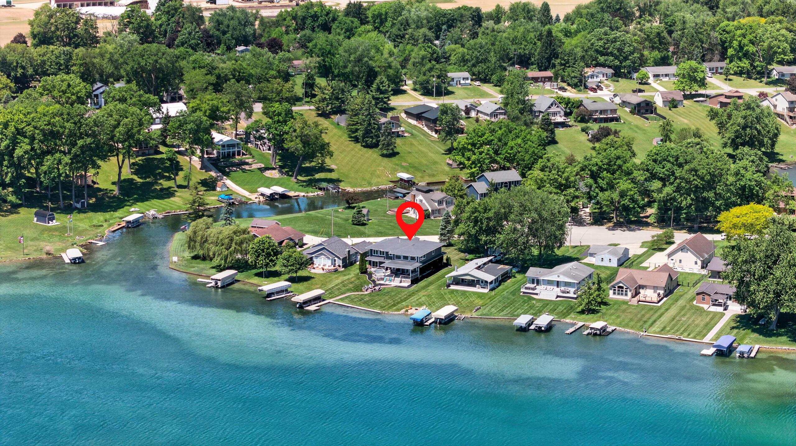 Image 3: 260 Pinehill Lake Dr Horton MI (Aerials)
