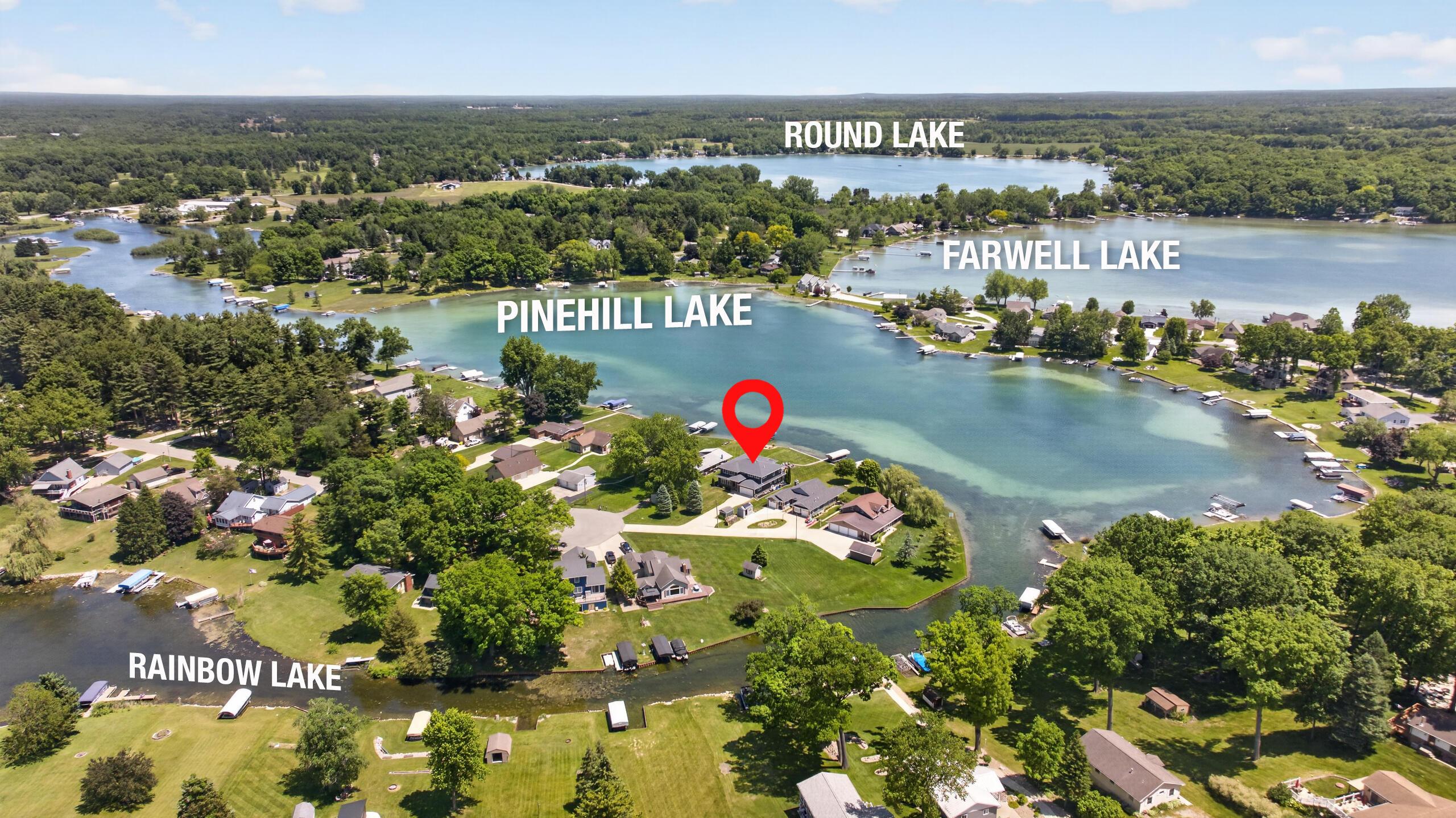 Image 4: 260 Pinehill Lake Dr Horton MI (Aerials)