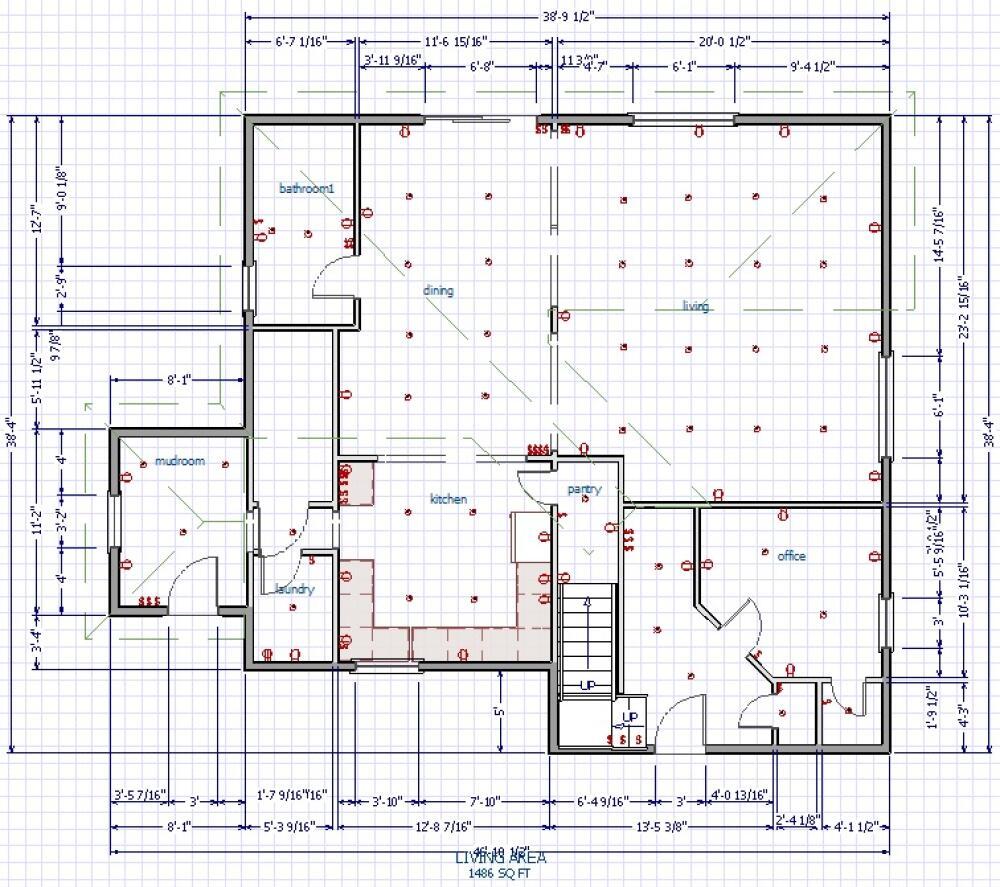 Image 2: Main Level Floor Plan