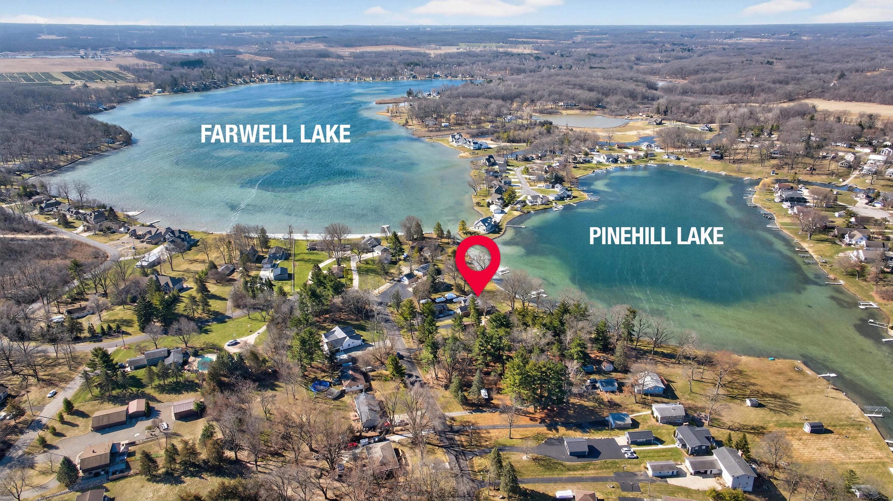 Image 3: 242 Steves Scenic Drive Horton MI (Aeria