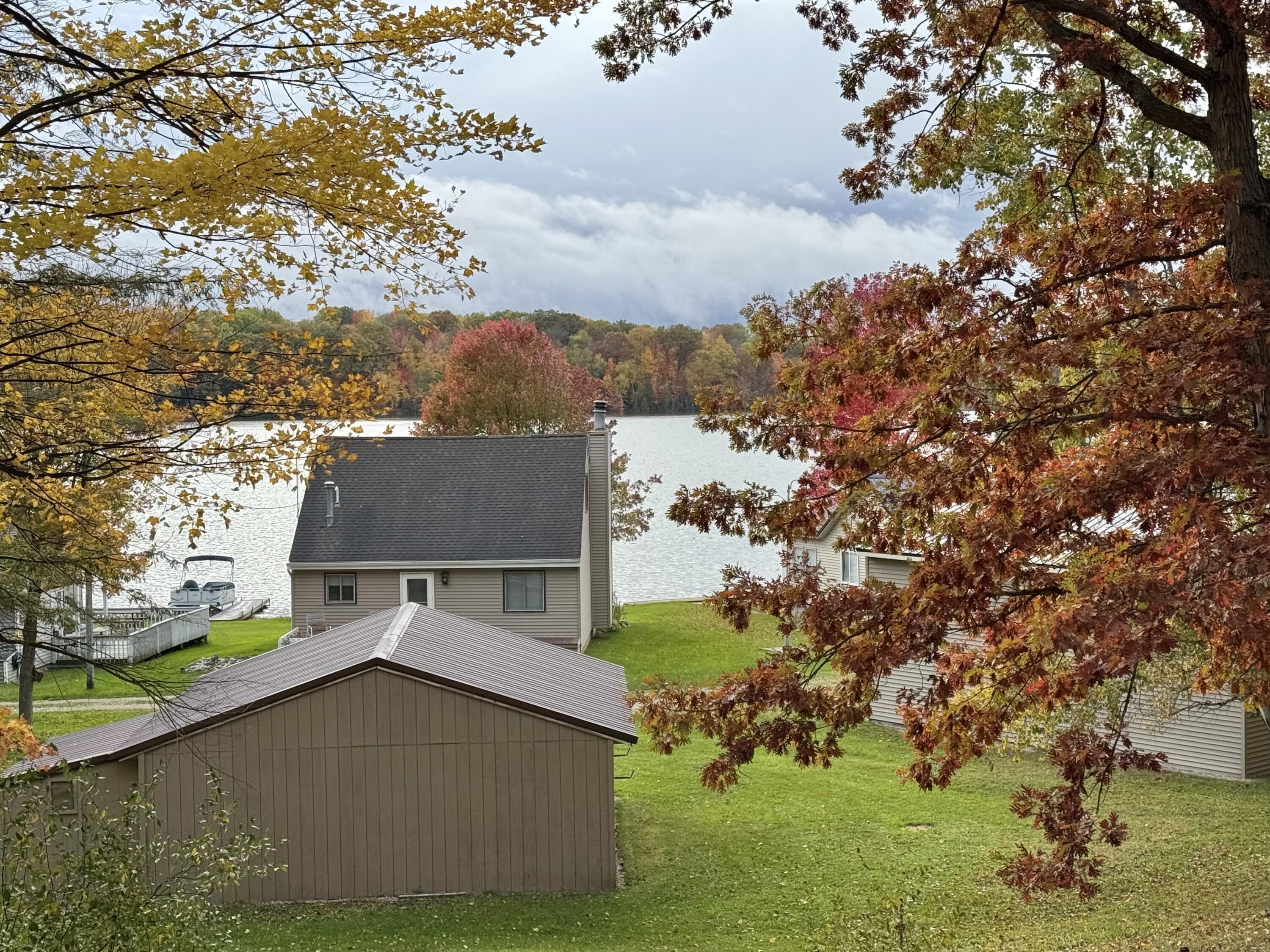 Image 3: View of the Lake from the Deck