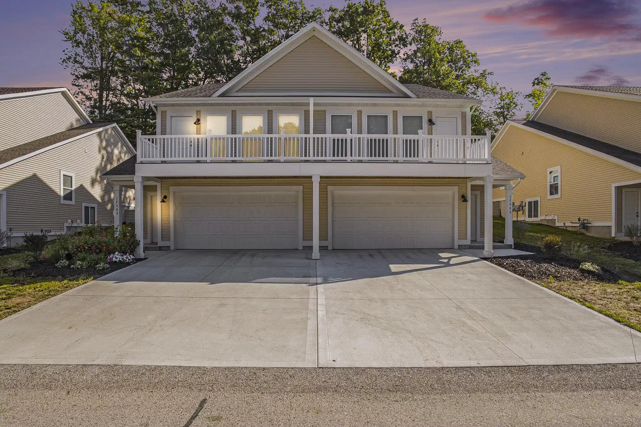 Image 1: Front of house