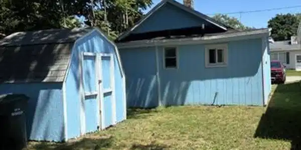 Image 3: Back of home and shed