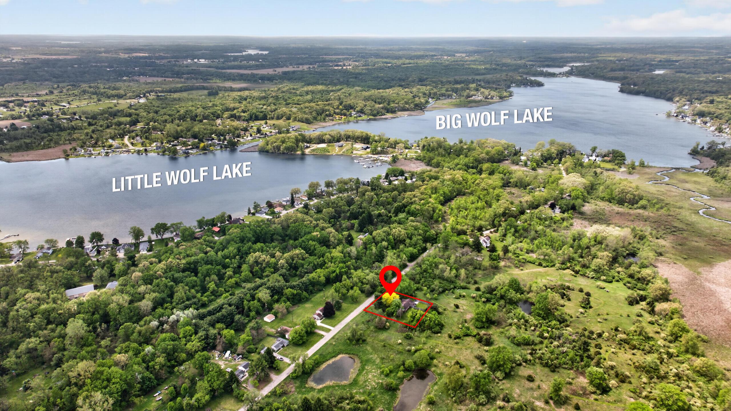 Image 2: 10260 Mack Island Grass Lake MI (Aerials