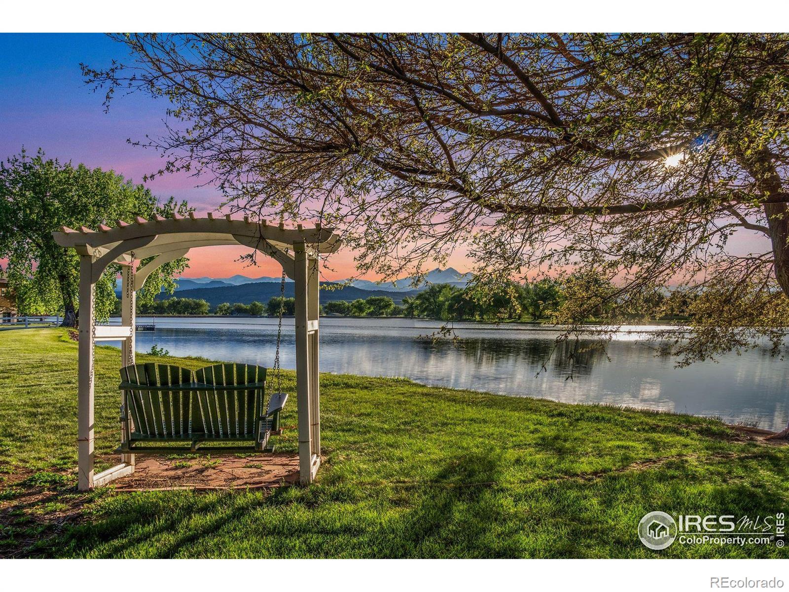 Image 4: Sunset from the neighborhood open area around Crystal Lake. Image 4: Sunset from the neighborhood open area around Crystal Lake.