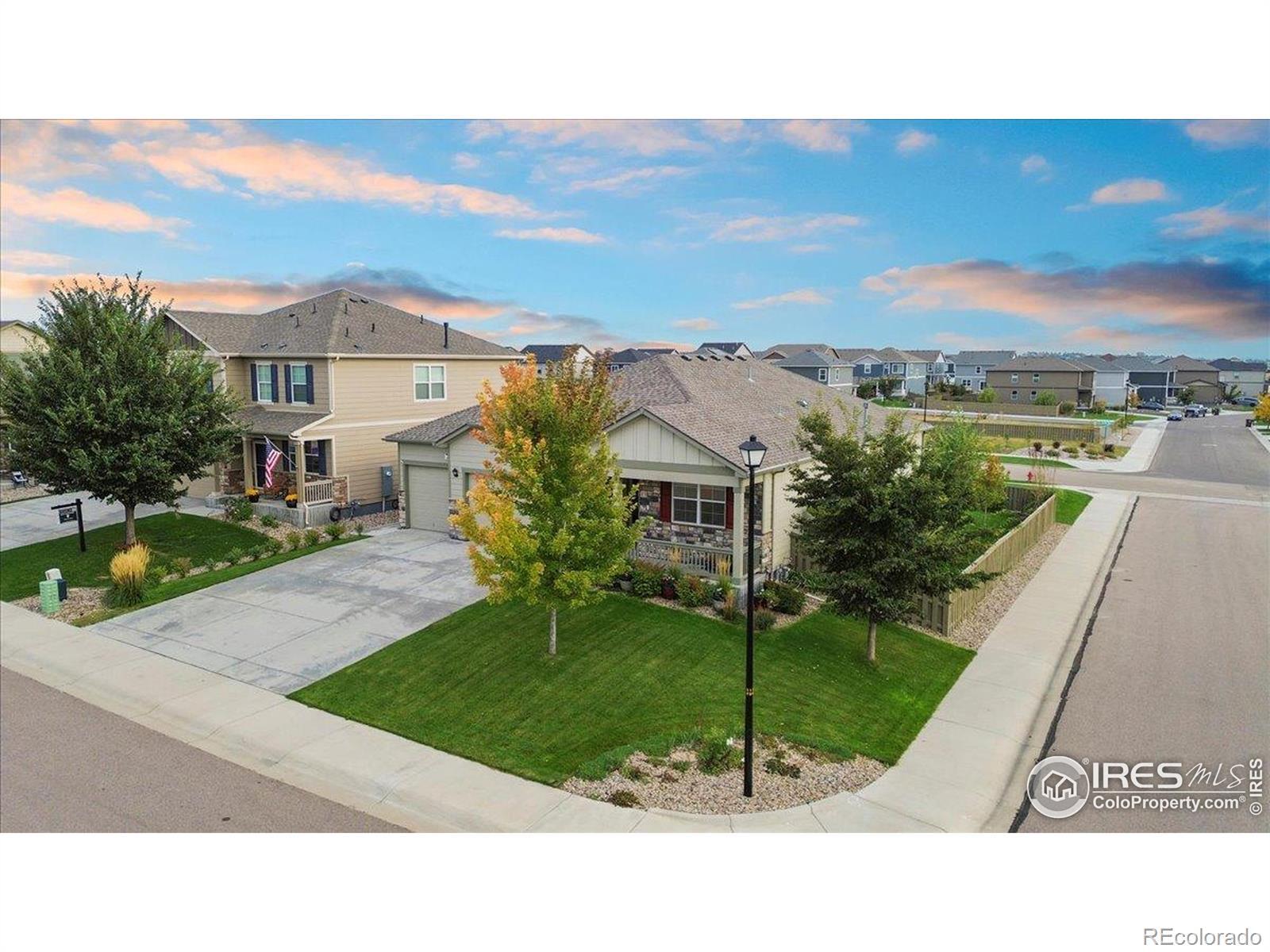 Image 1: Ranch on a corner lot, backs to HOA open space and park across the street