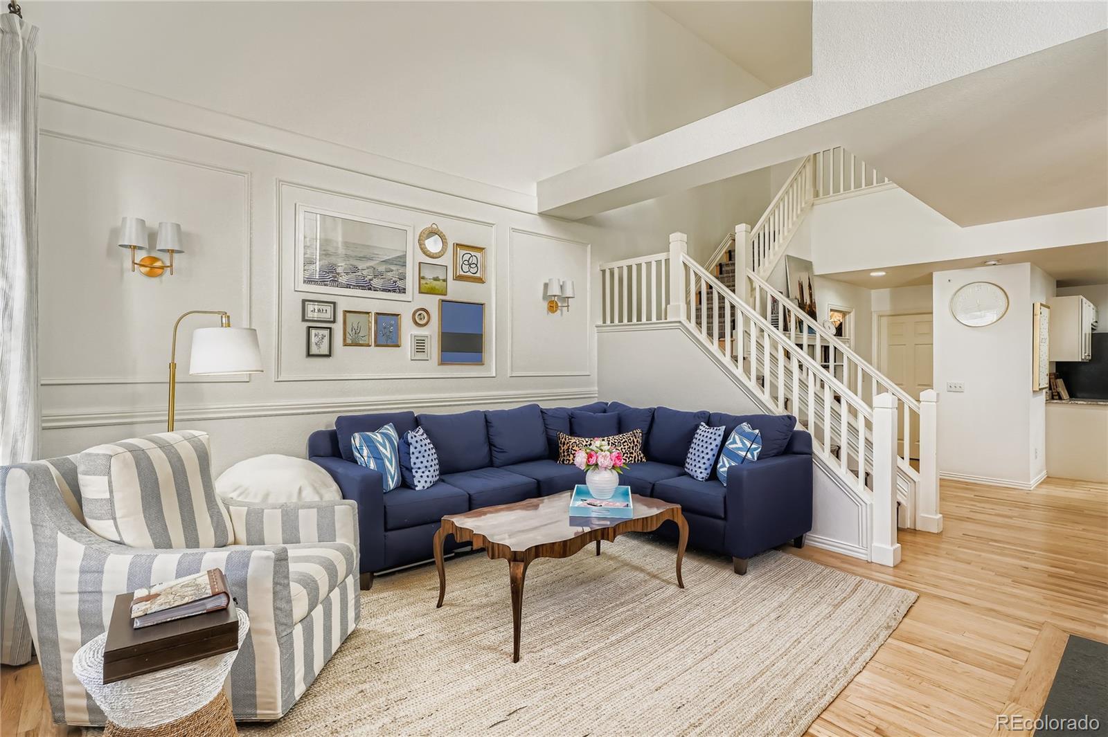 Image 1: Welcome Home! Charming and Pottery Barn Perfect! Newly Painted, New Trim, New Fixtures, Wood Floors, Light and Bright!