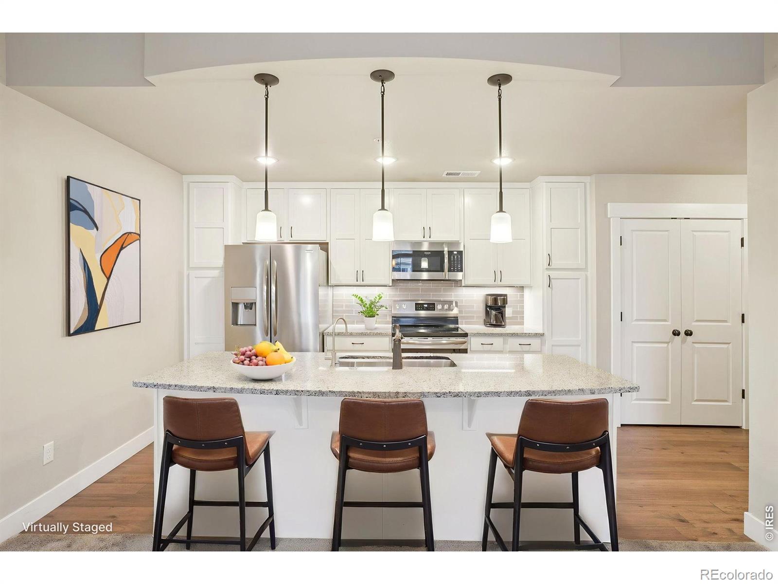 Image 1: Kitchen Virtually Staged