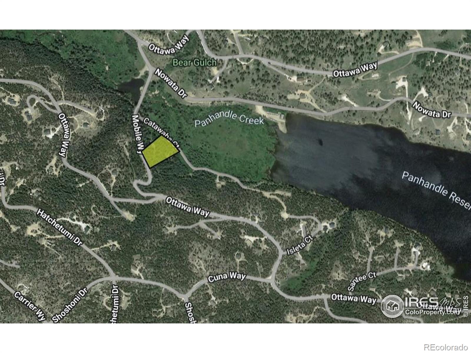 Image 1: Map to show location and relative size of lot, not true survey.