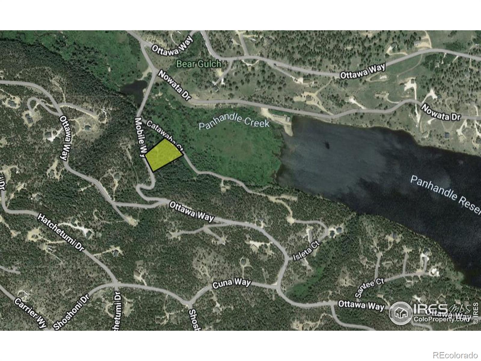 Image 2: Map to show location and relative size of lot, not true survey.