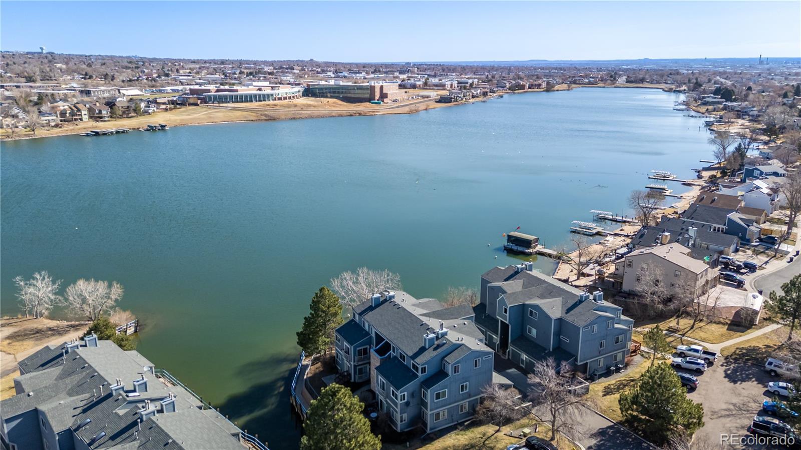Image 2: Unit on Hidden Lake and Westminster High School is across the lake.