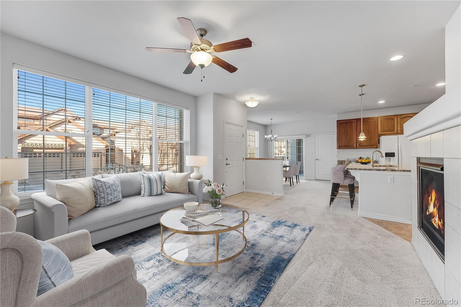 Image 2: Spacious Open Floor Plan (features virtual staging)