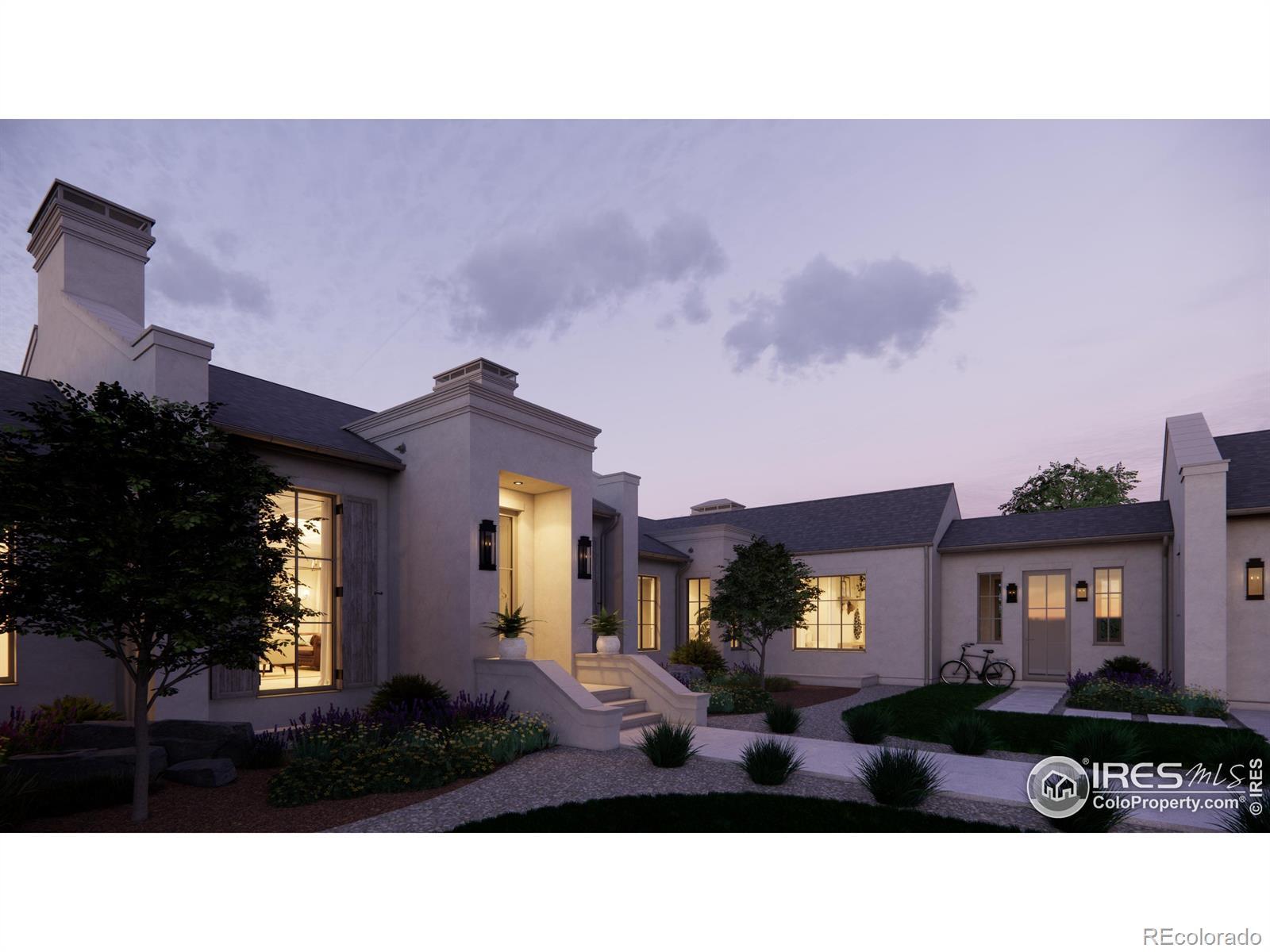 Image 2: Manicured courtyard with paver walkway and vestibule entrance Image 2: Manicured courtyard with paver walkway and vestibule entrance