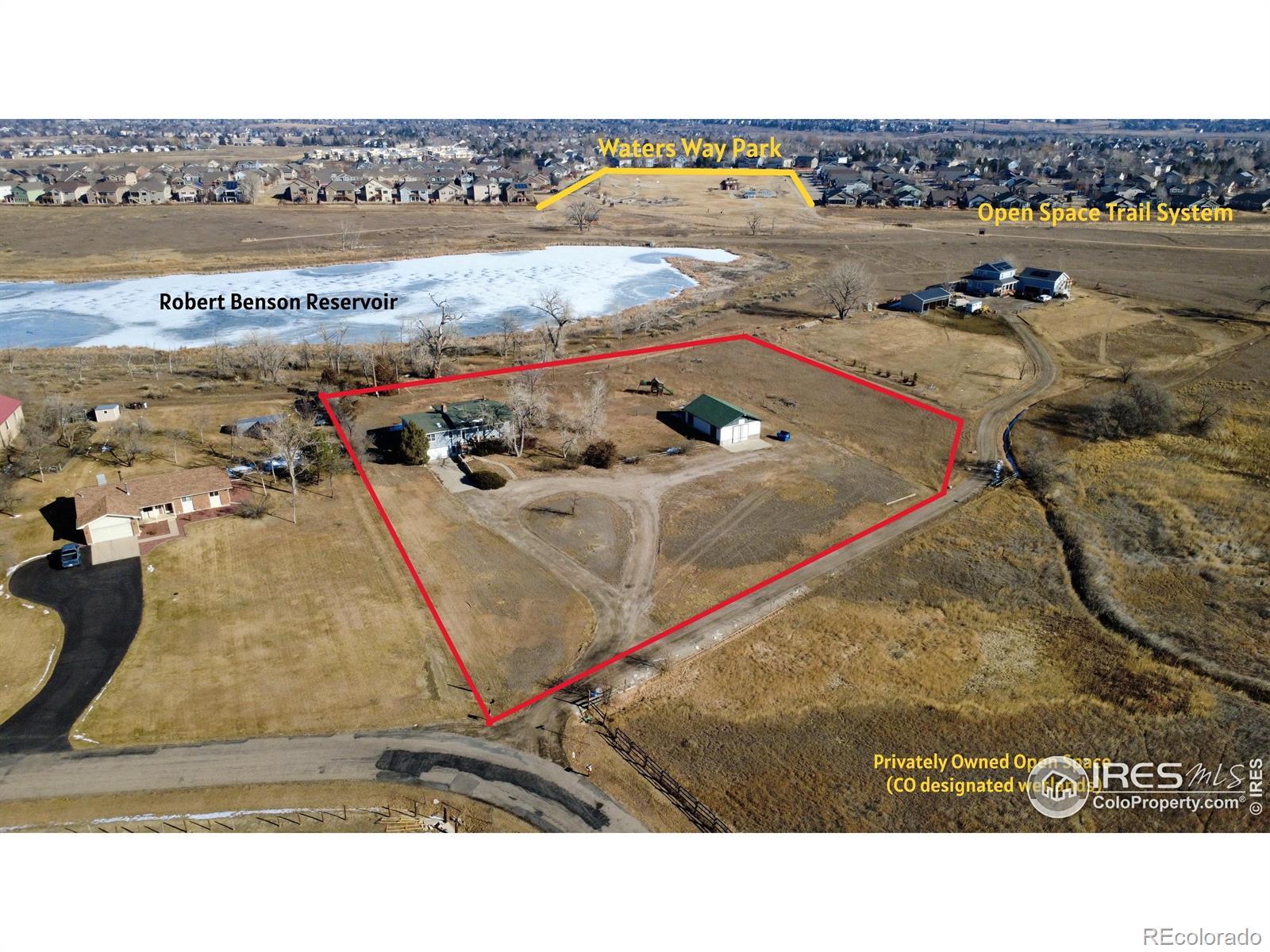 Image 3: Backing to Robert Benson Reservoir with nearby (not direct) access to Pelican Marsh trail system and Waters Way Park Image 3: Backing to Robert Benson Reservoir with nearby (not direct) access to Pelican Marsh trail system and Waters Way Park