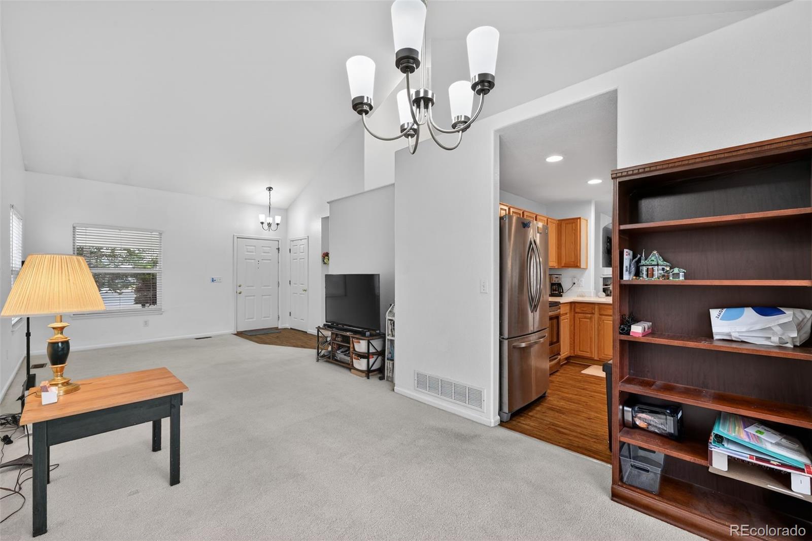 Image 4: Another perspective showing how naturally the living and dining spaces flow together, giving you flexibility to arrange the home around your lifestyle.