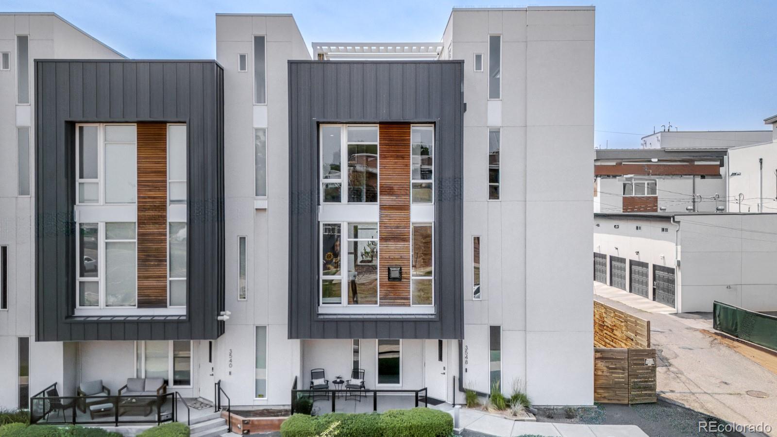 Image 1: An architectural standout, the residence rises with bold lines and expressive angles with a dynamic fa&ccedil;ade that makes a sculptural statement.
