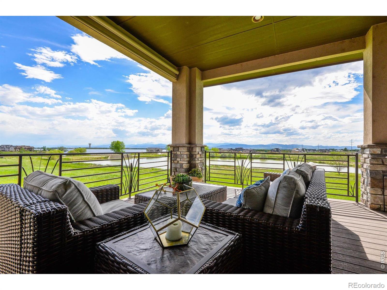 Image 3: Breathtaking views from your covered deck