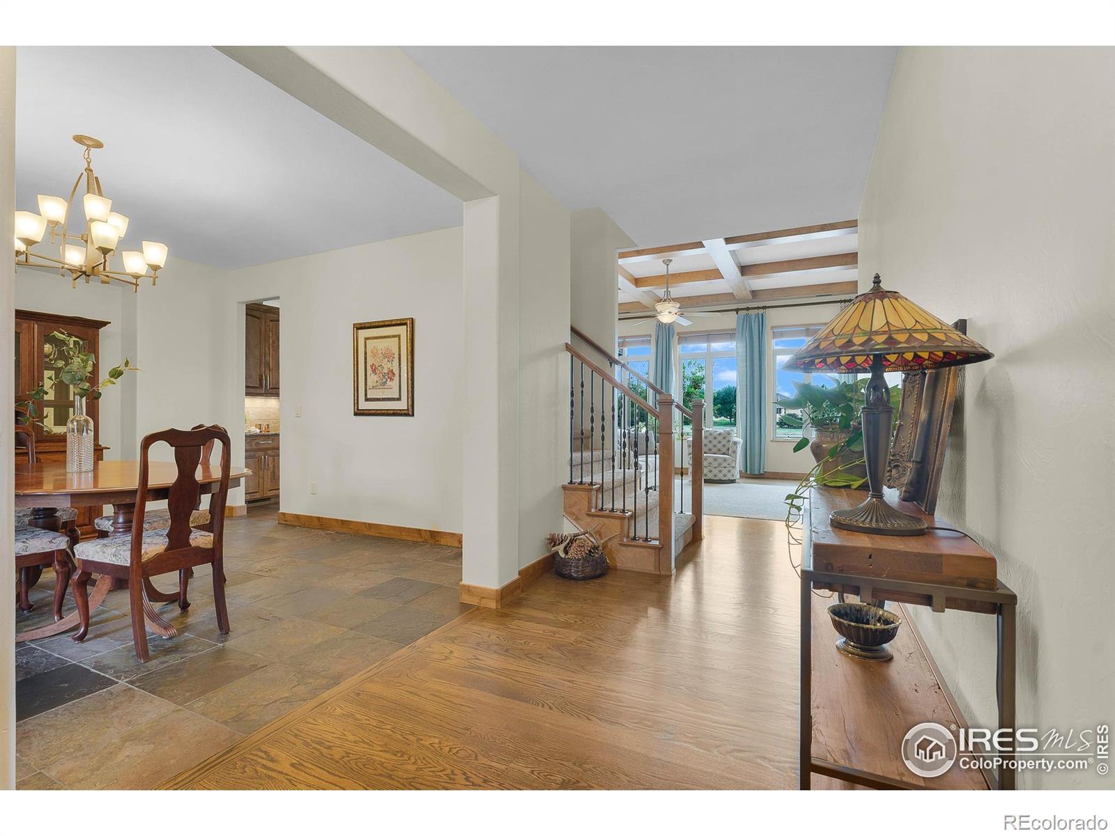 Image 4: Newly refinished hardwood floors