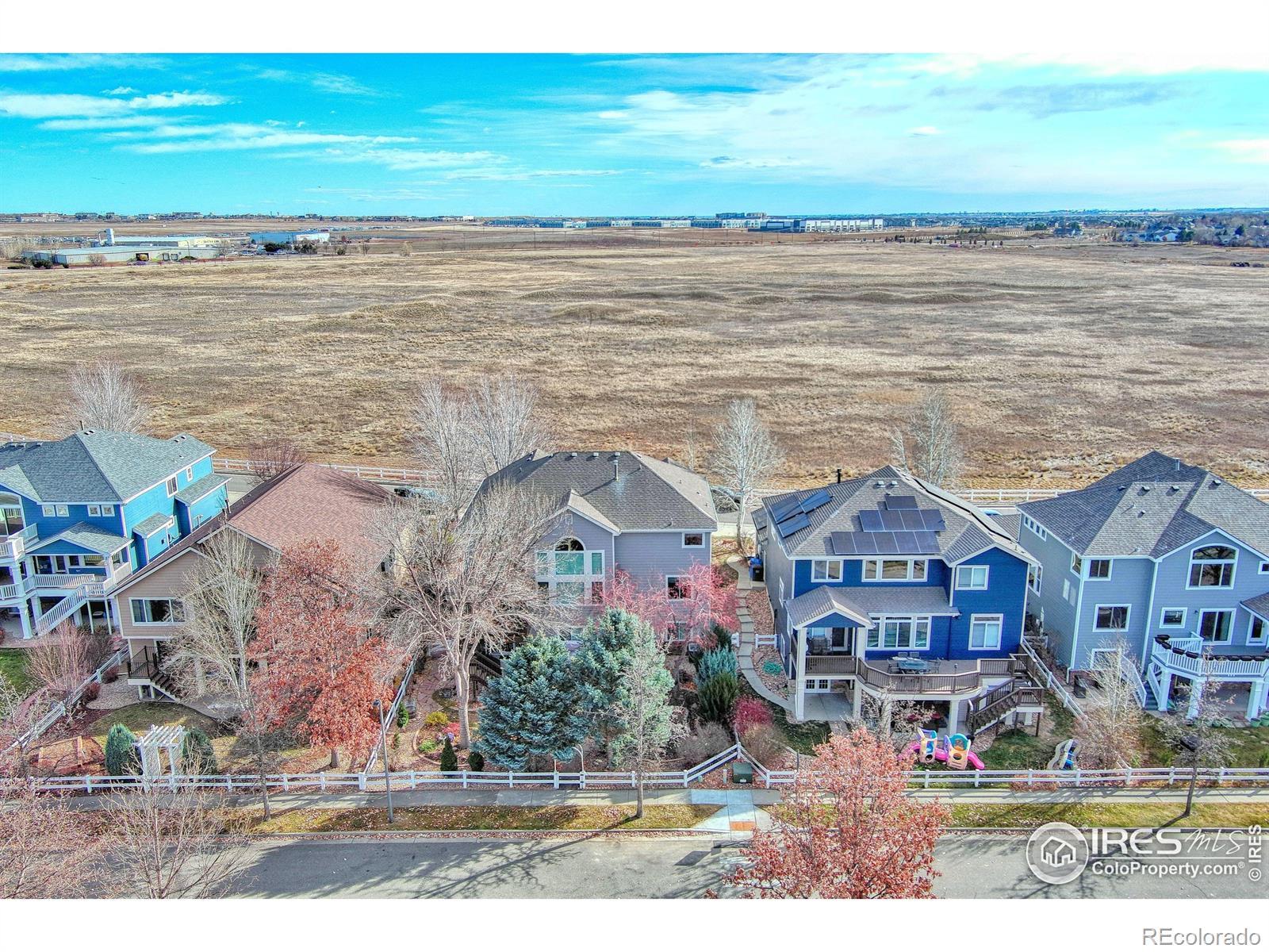 Image 3: Back of house looking at the plains to the east. Great access to I-25 Image 3: Back of house looking at the plains to the east. Great access to I-25