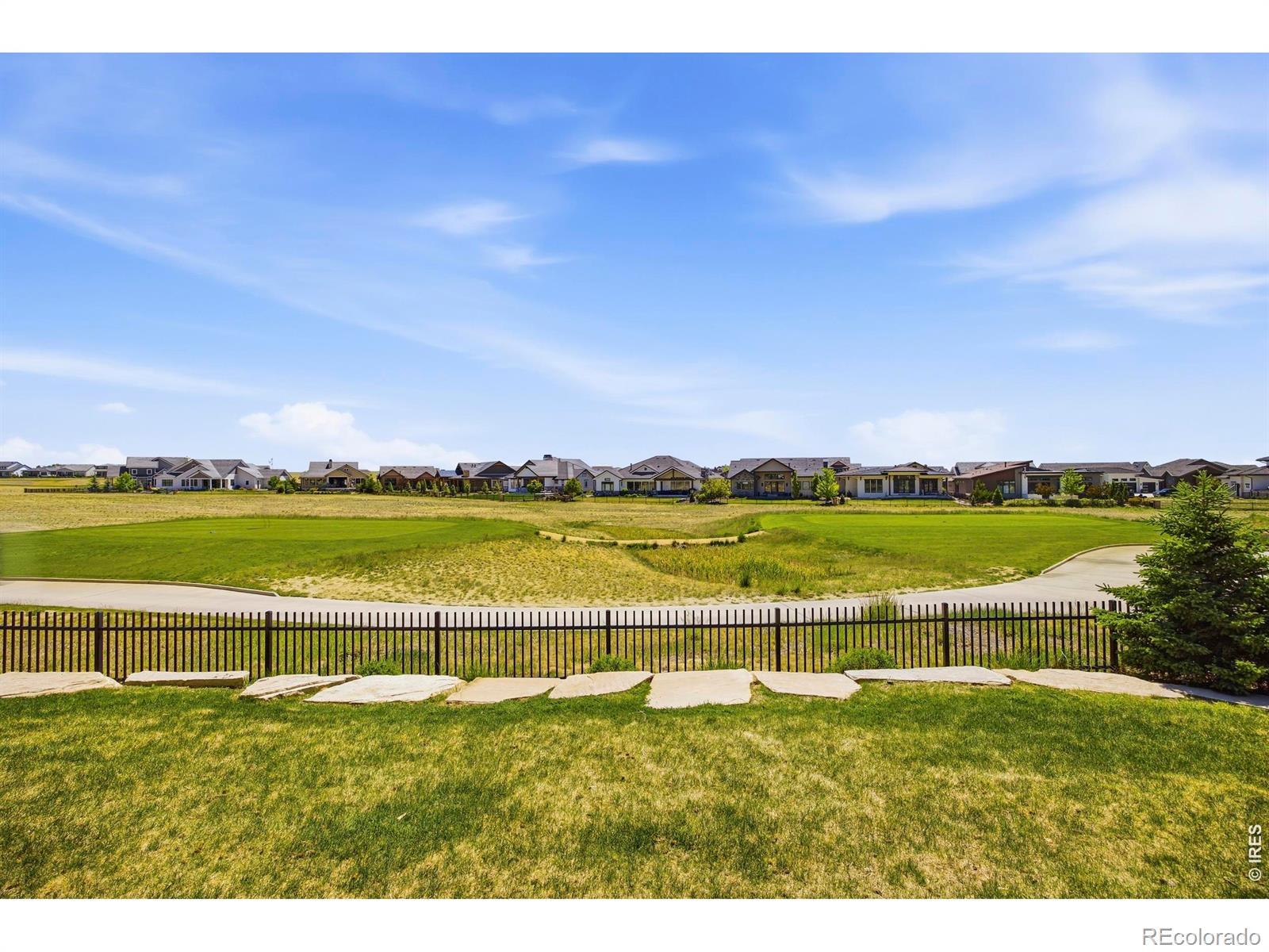 Image 4: Backyard overlooks golf course