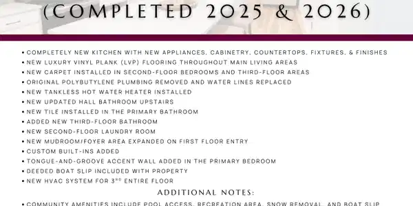 Image 3: Recent Upgrades
