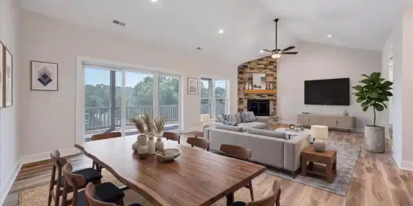 Image 3: Staged Great Room