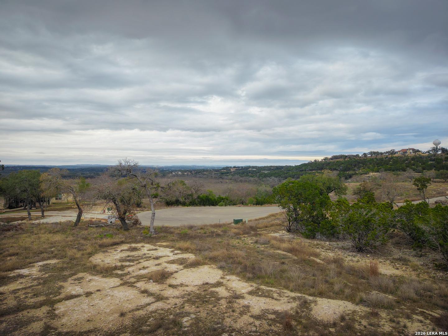 Image 3: View from the lot facing the street; North