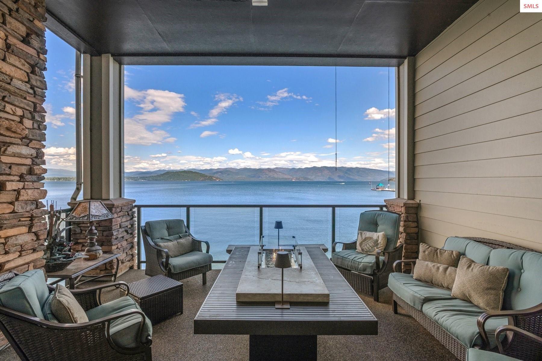 Image 1: Start or end your day with the breathtaking views of the water and mountains