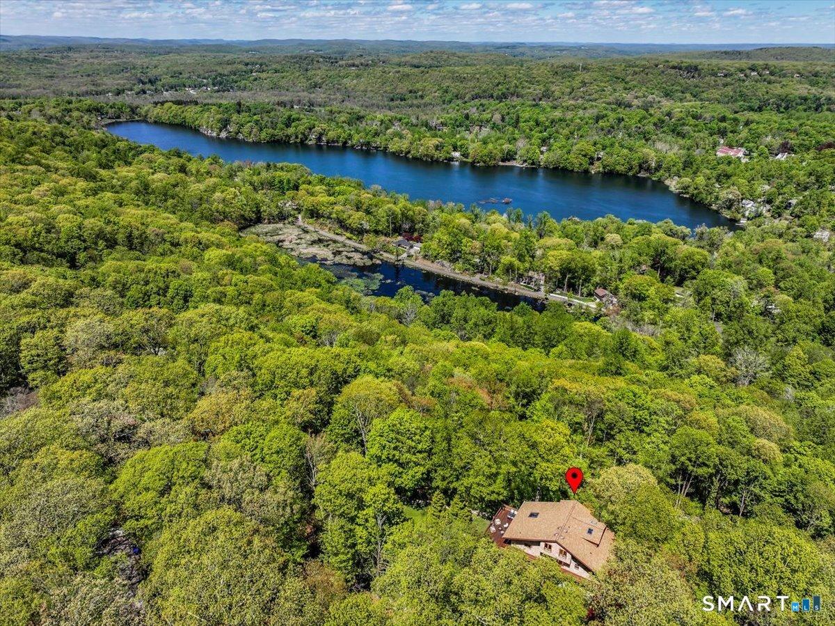Image 4Aerial View: Unobstructed Views of Lake Mamanasco from every room