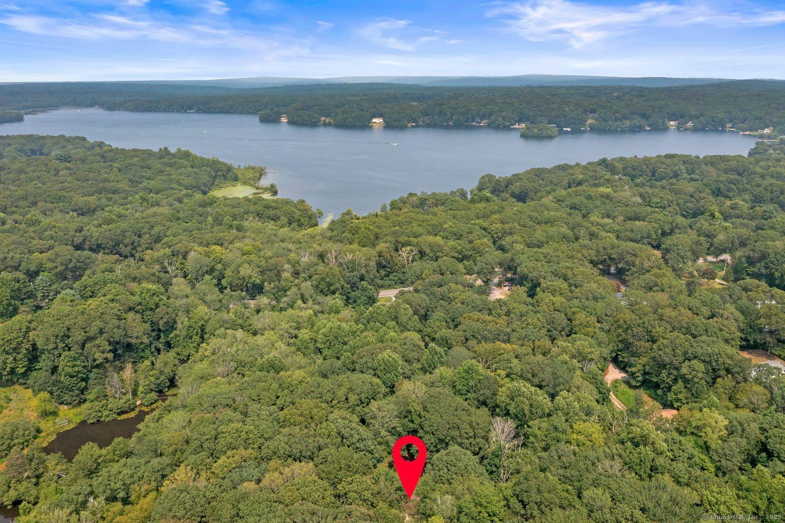 Image 2: Gardner Lake is only 1/2 mile away and yet not flood insurance
