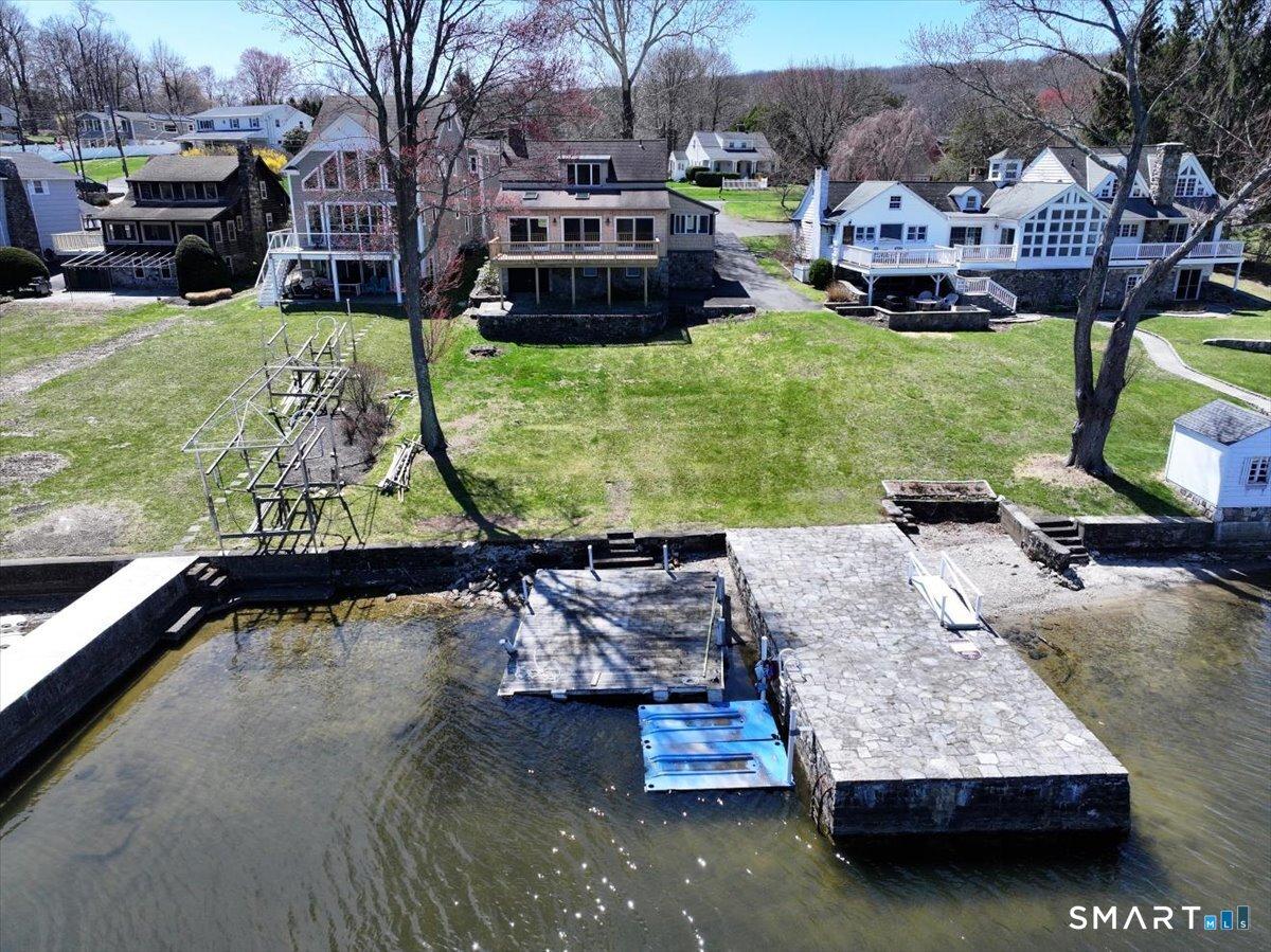 Image 3Waterfront: Unique 45 ft x 21 ft stone pier .
