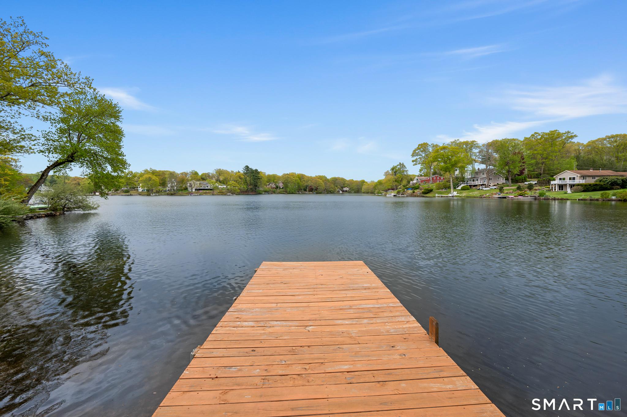 Image 2: View from the private dock.