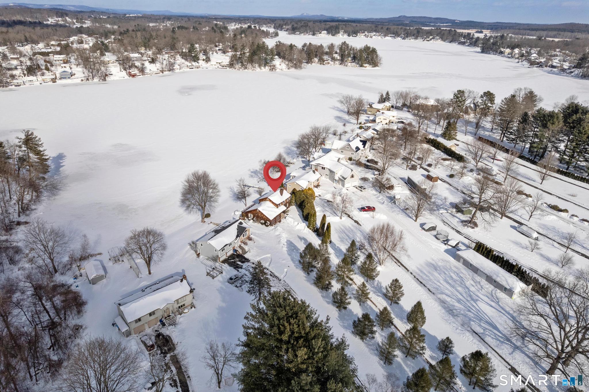 Image 2Waterfront: Congamond Lake - Middle Pond, is literally your back yard!