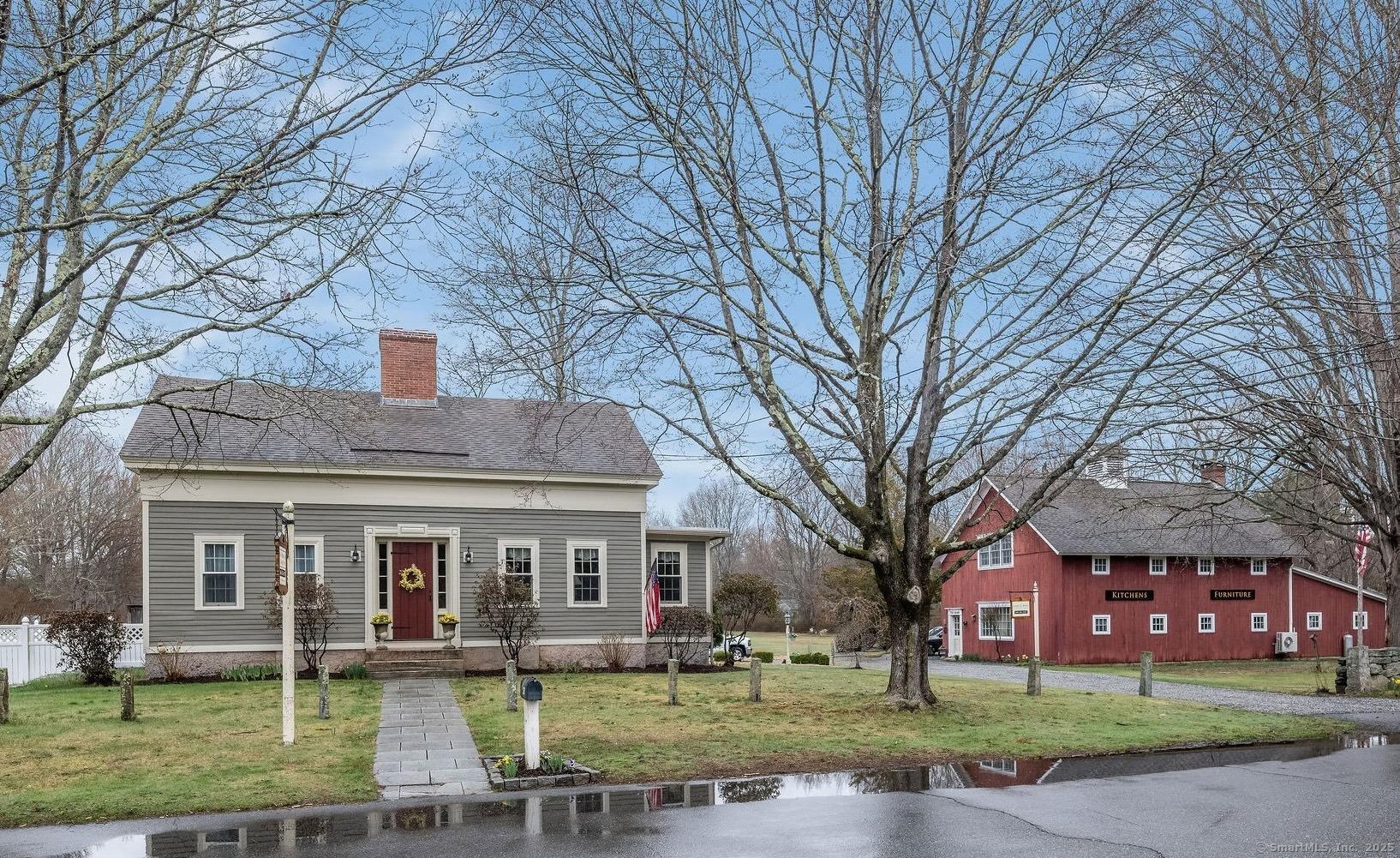 Image 1: updated, antique home with multi-use barn