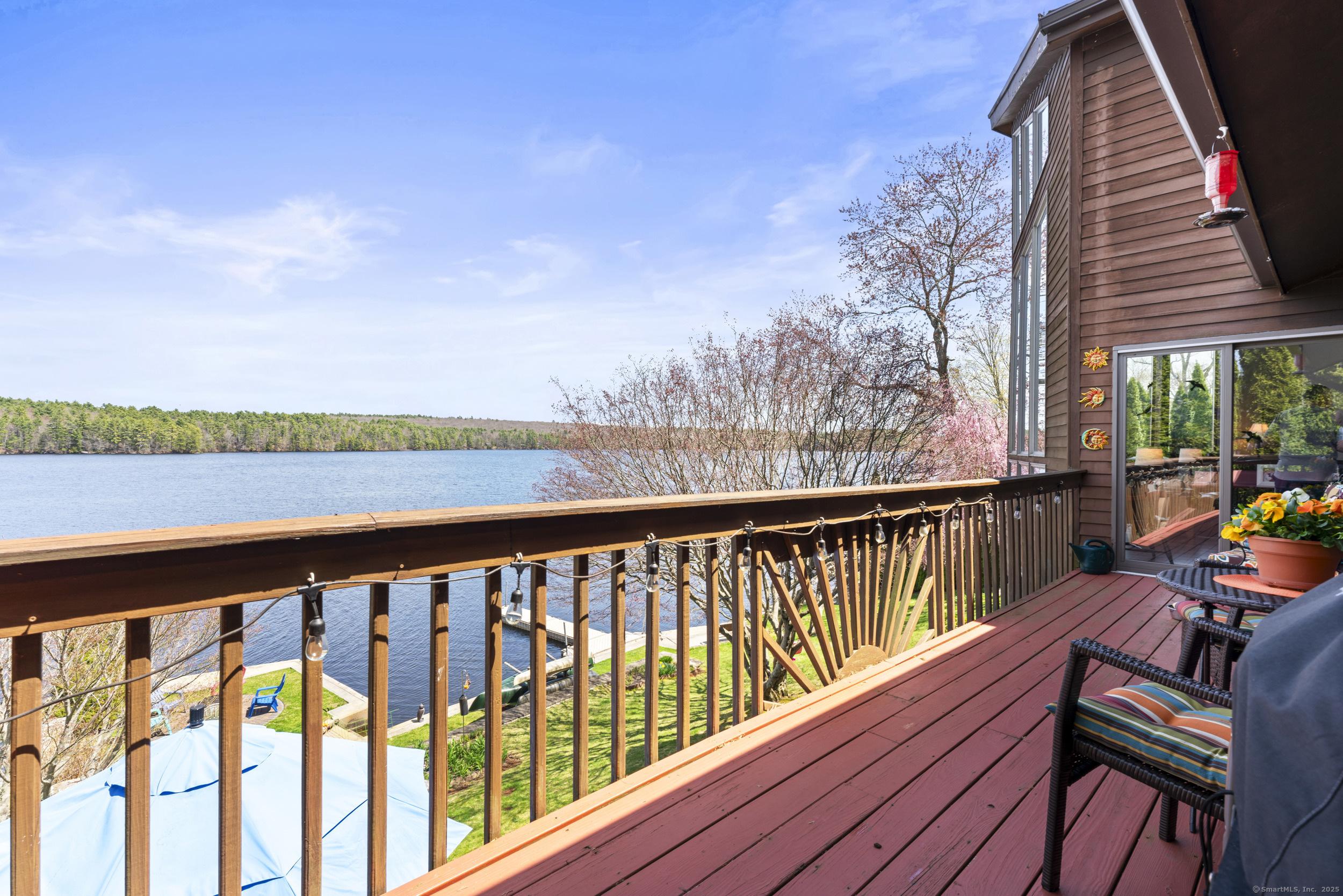Image 2: When Beach Pond is your backyard... and Pachaug State Forest your view across the water.