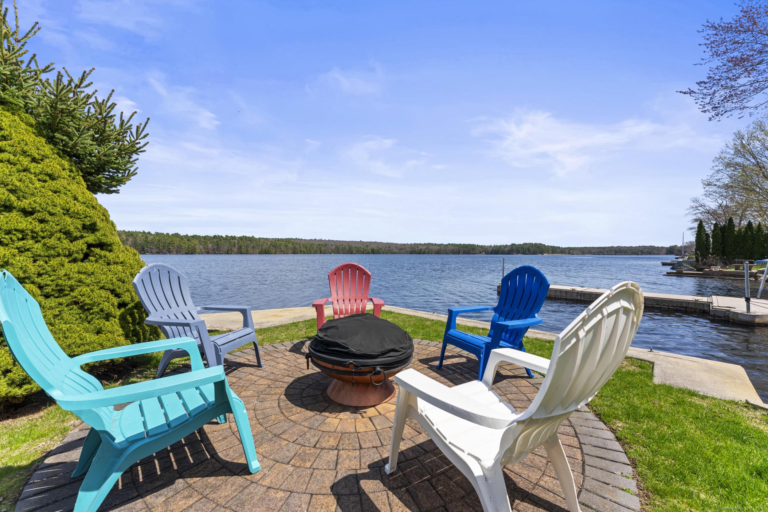Image 3: Firepit lakeside